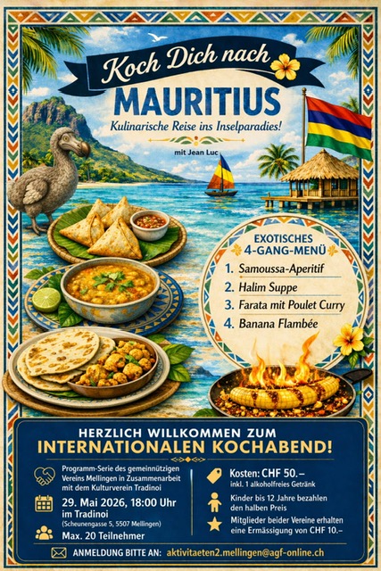 Koch dich nach Mauritius
