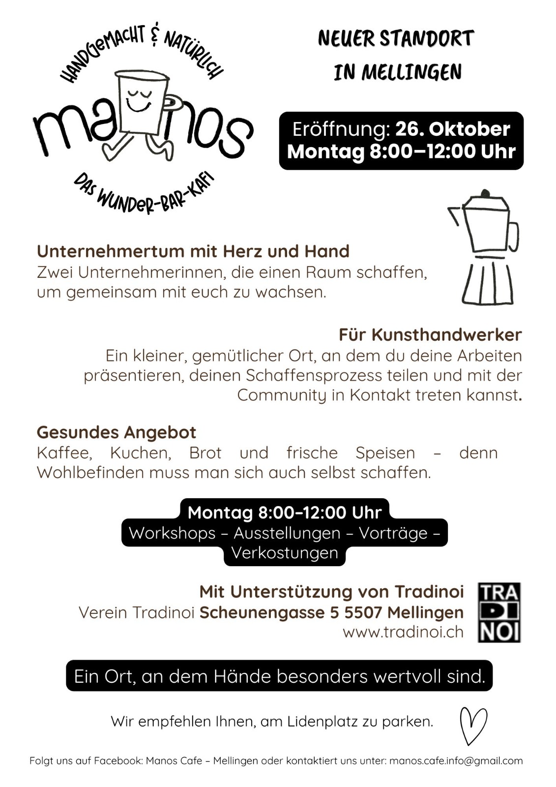 Eröffnung Manos Café Mellingen